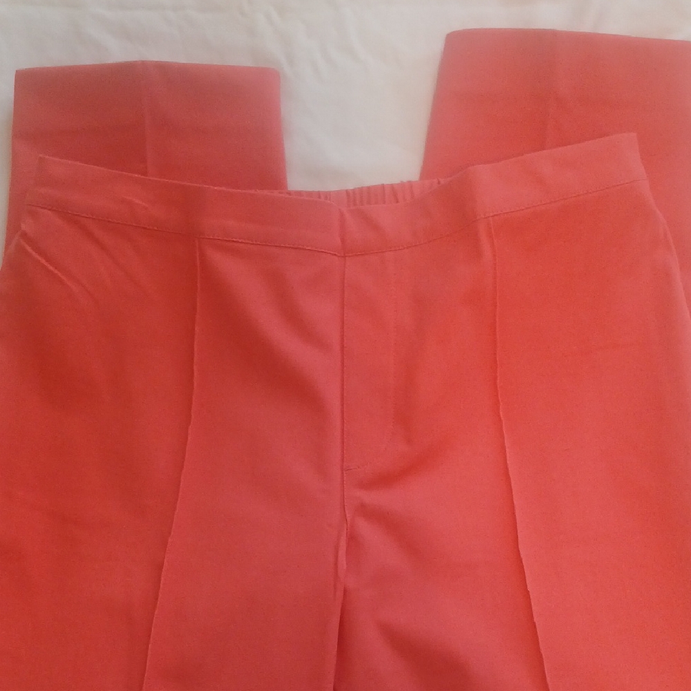 Isaac Mizrahi Live Coral Pants